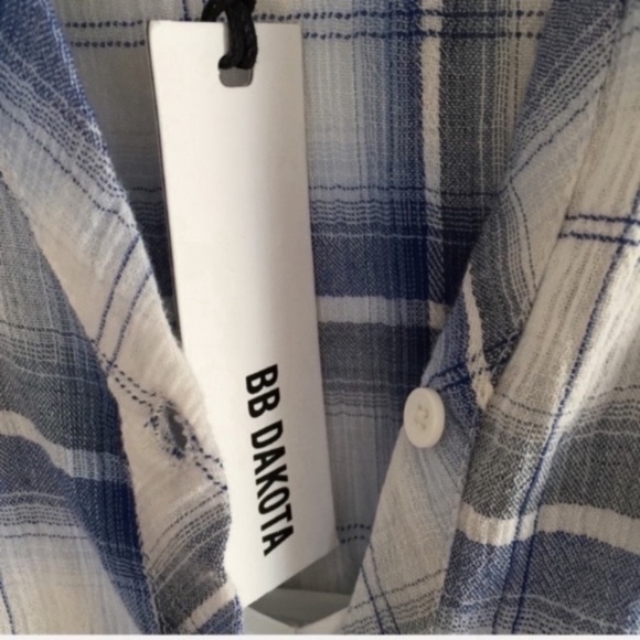 BB Dakota William Plaid Shirt Dress - Picture 5 of 7